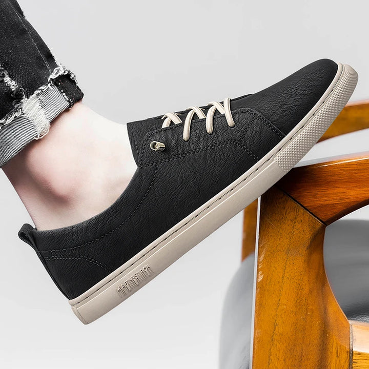 Maser Genuine Leather Sneakers