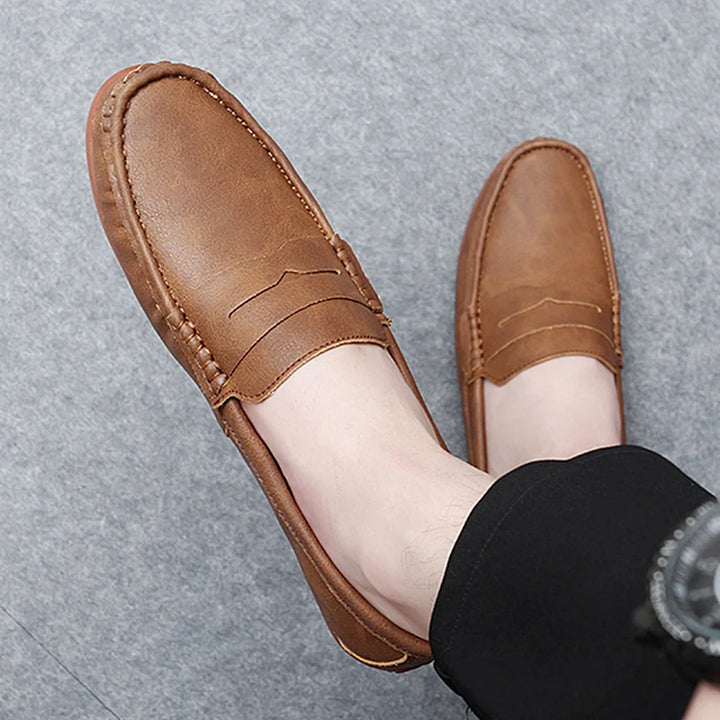 Harson Genuine Leather Loafers