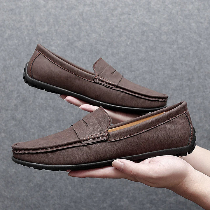 Harson Genuine Leather Loafers