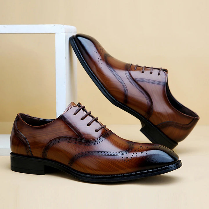 Masken Genuine Leather Oxfords