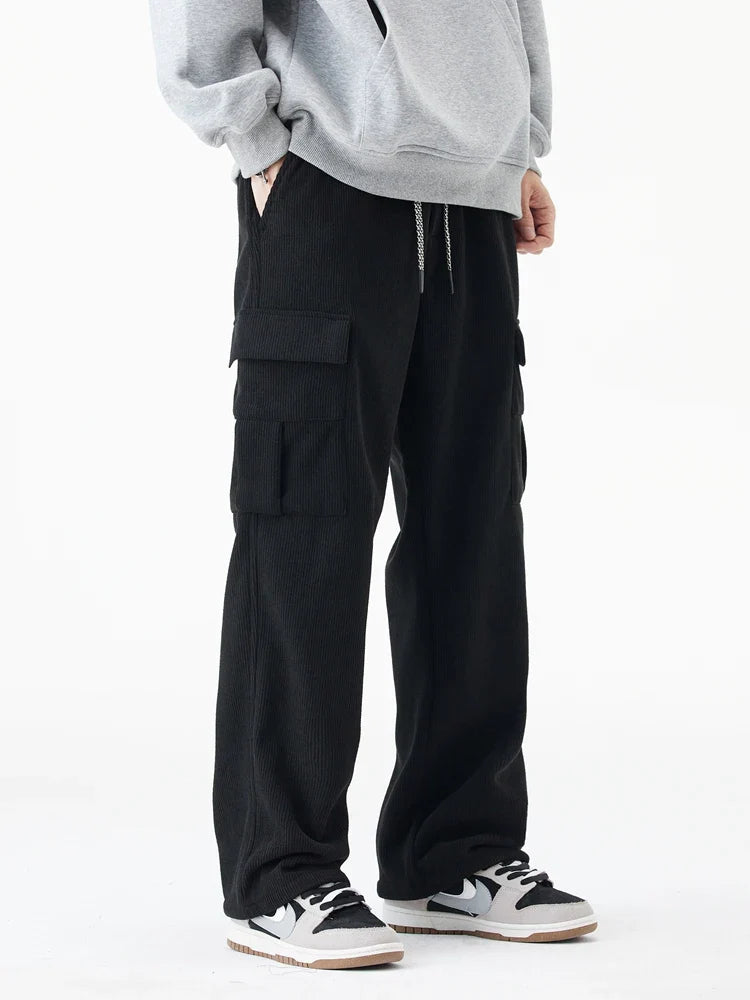 Corduroy Fleece-Lined Pants