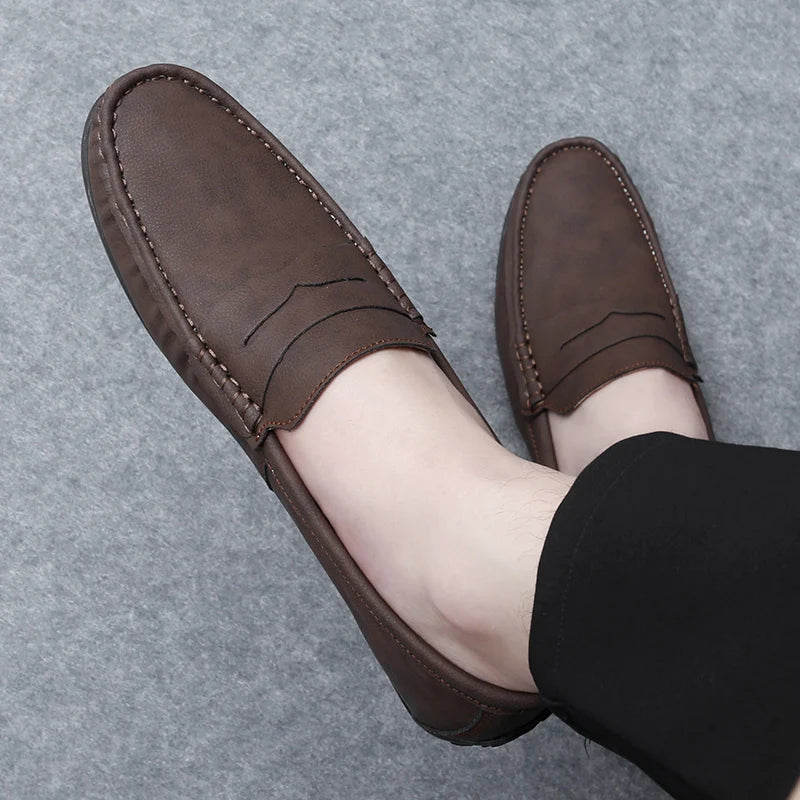 Harson Genuine Leather Loafers