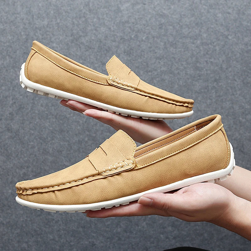 Harson Genuine Leather Loafers
