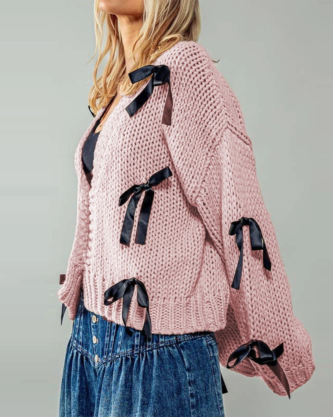 Sasha Bow Cardigan