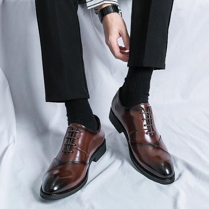 Zuave Leather Oxfords