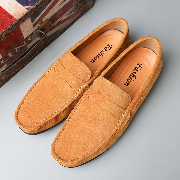 Lascar Genuine Suede Loafers