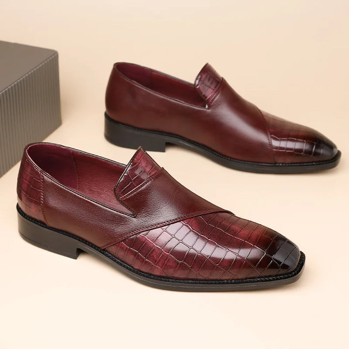 Carmon Genuine Leather Loafers