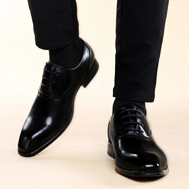 Masken Genuine Leather Oxfords