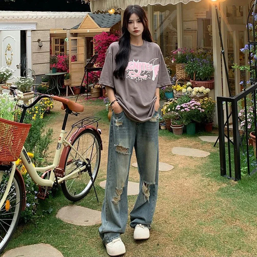 Cassi Distressed Jeans