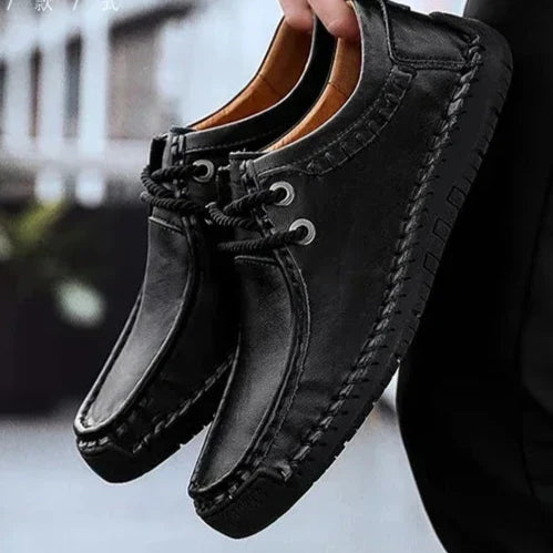 Braze Genuine Leather Loafers
