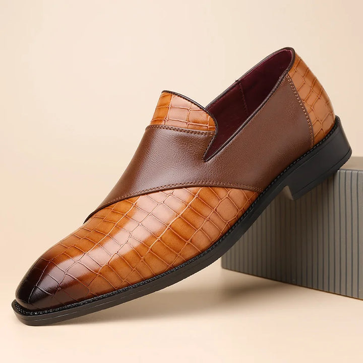 Carmon Genuine Leather Loafers