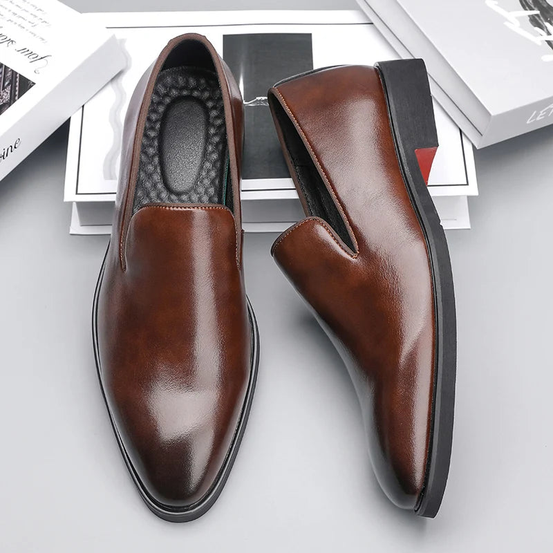 Orlan Genuine Leather Loafers