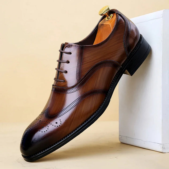 Masken Genuine Leather Oxfords
