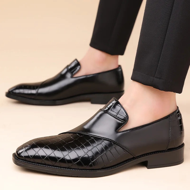 Carmon Genuine Leather Loafers