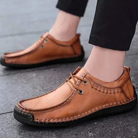 Braze Genuine Leather Loafers