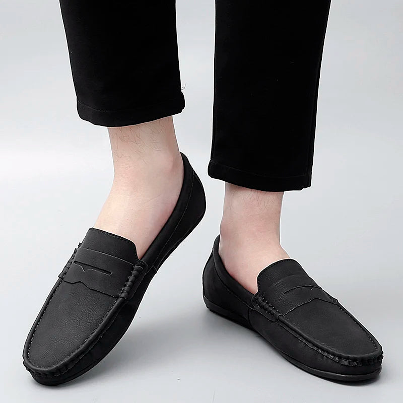 Harson Genuine Leather Loafers