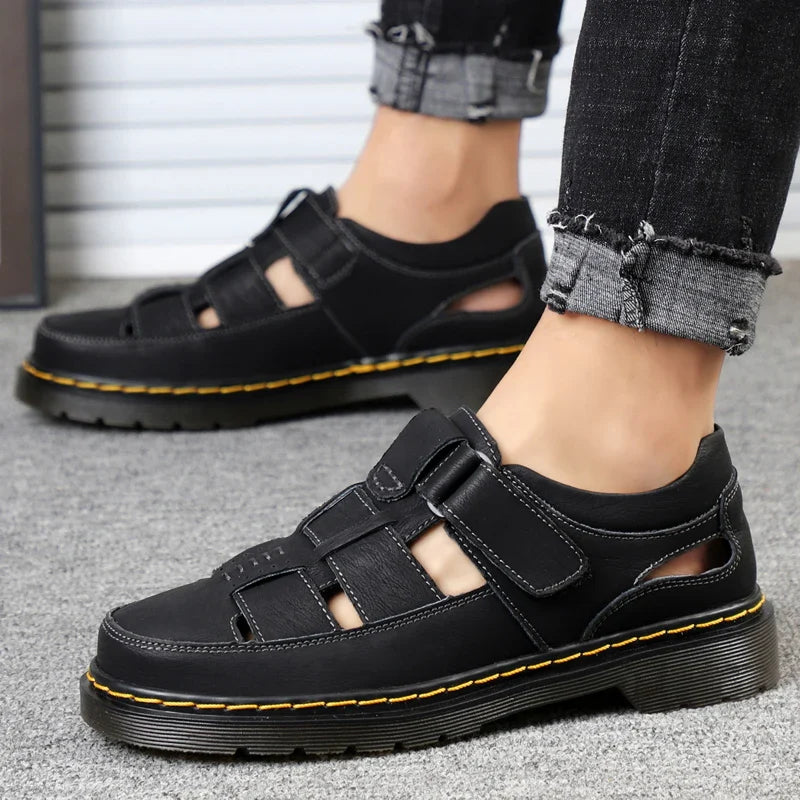 Travi Genuine Leather Sandals