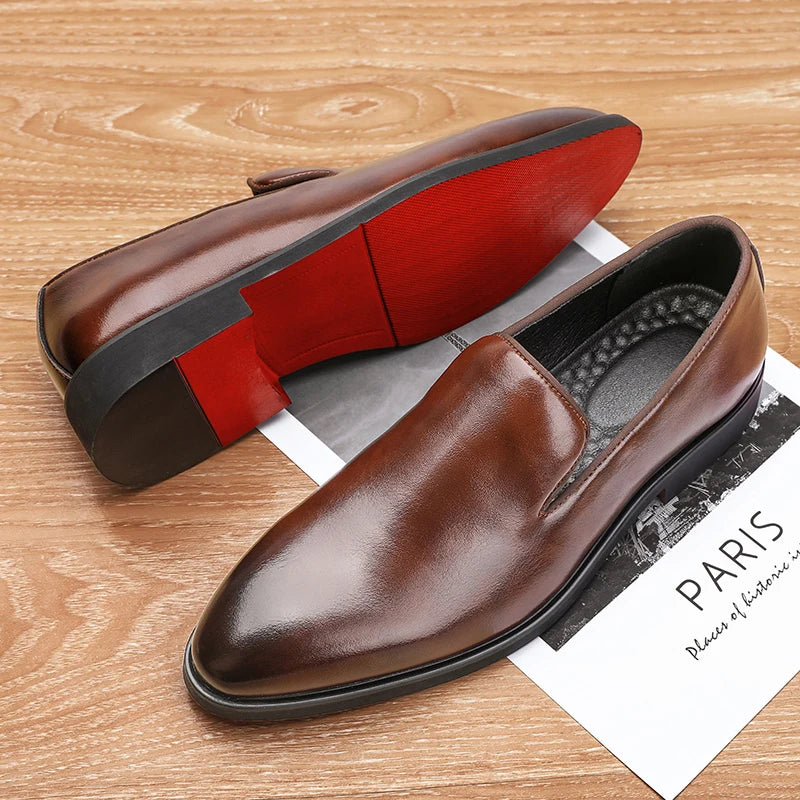 Orlan Genuine Leather Loafers