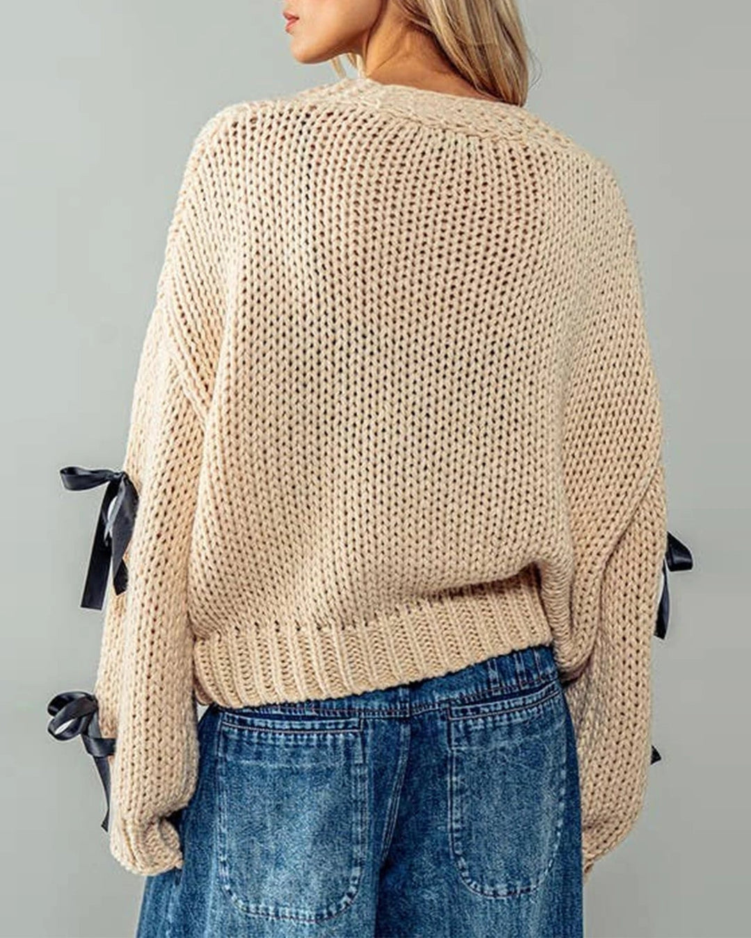 Sasha Bow Cardigan