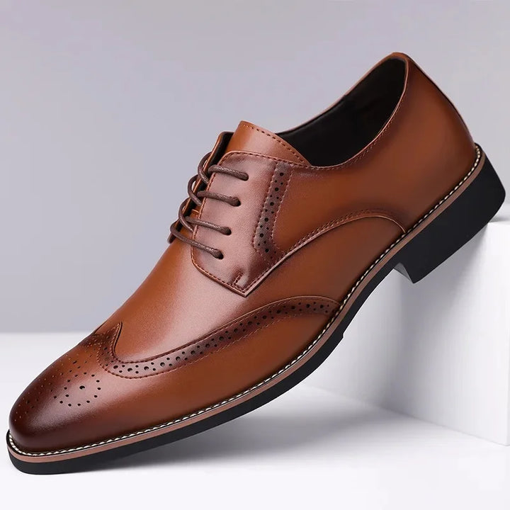 Edman Genuine Leather Oxfords