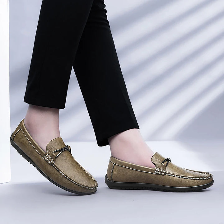 Vaquer Genuine Leather Loafers