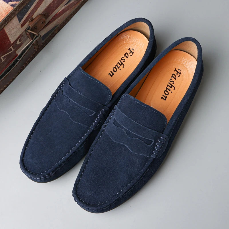 Lascar Genuine Suede Loafers
