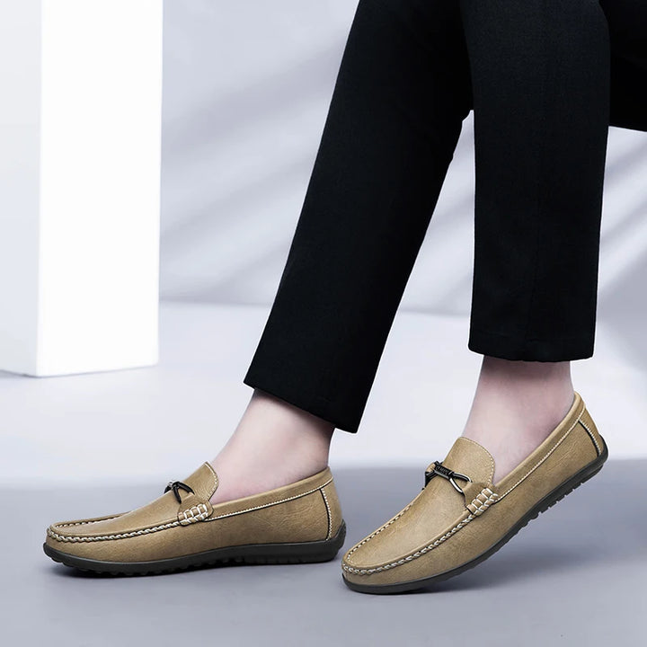 Vaquer Genuine Leather Loafers