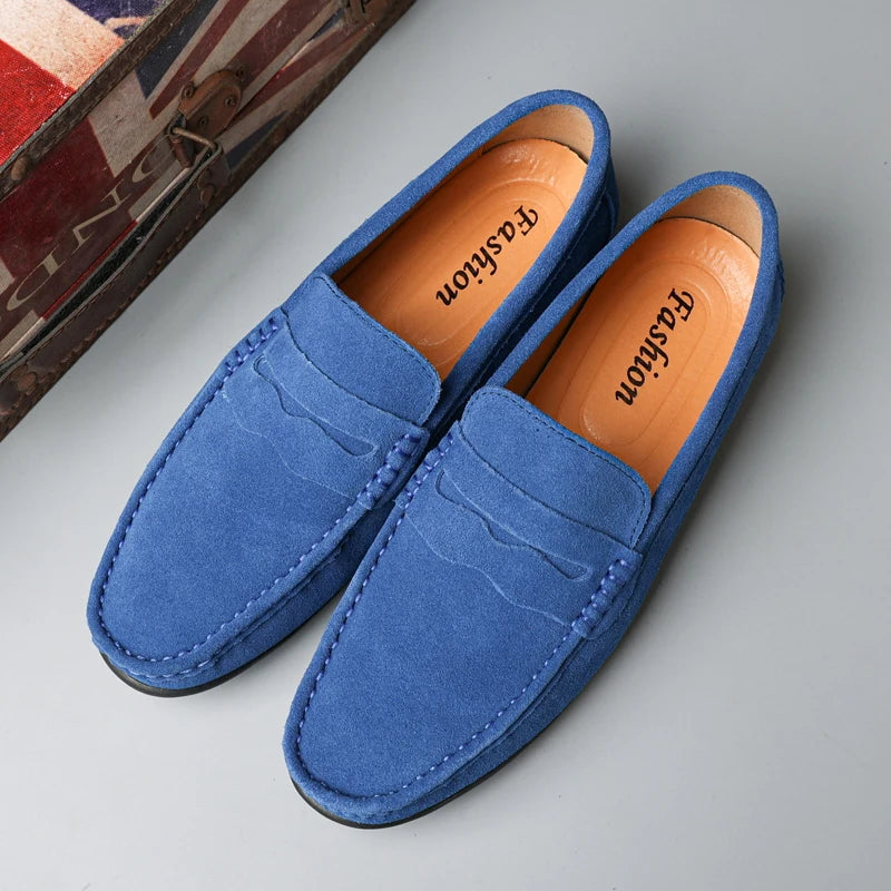 Lascar Genuine Suede Loafers