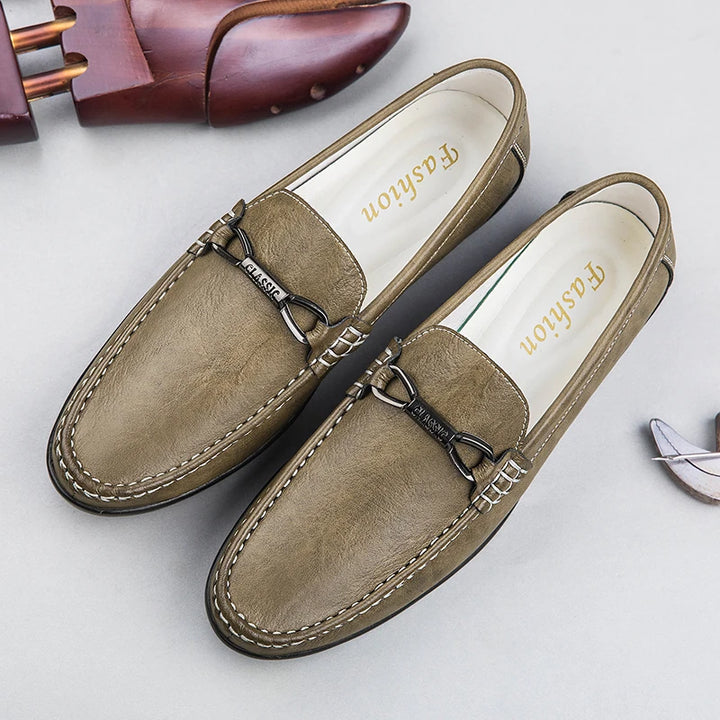 Vaquer Genuine Leather Loafers