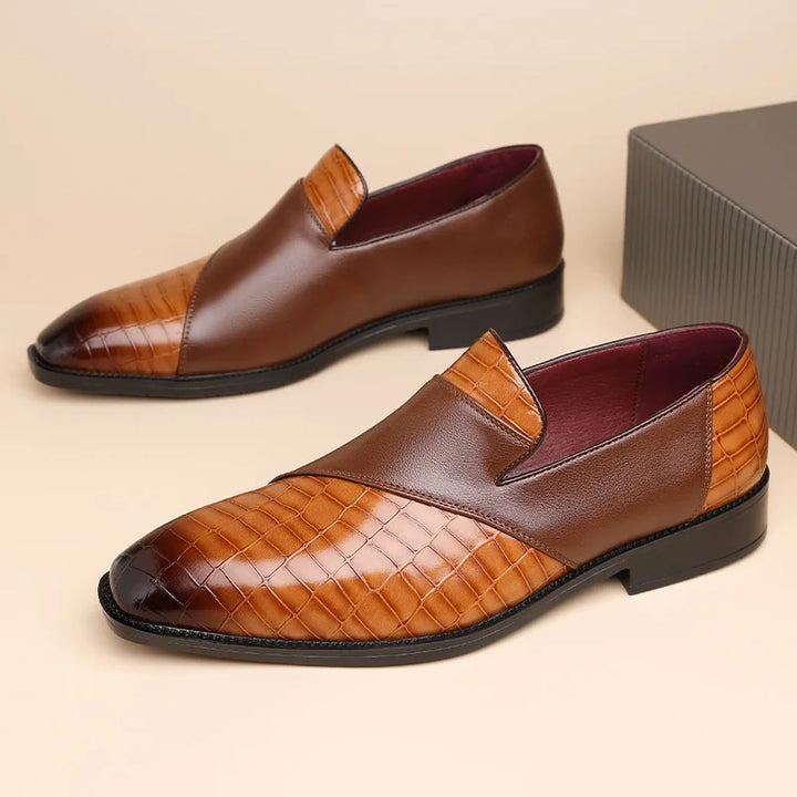 Carmon Genuine Leather Loafers