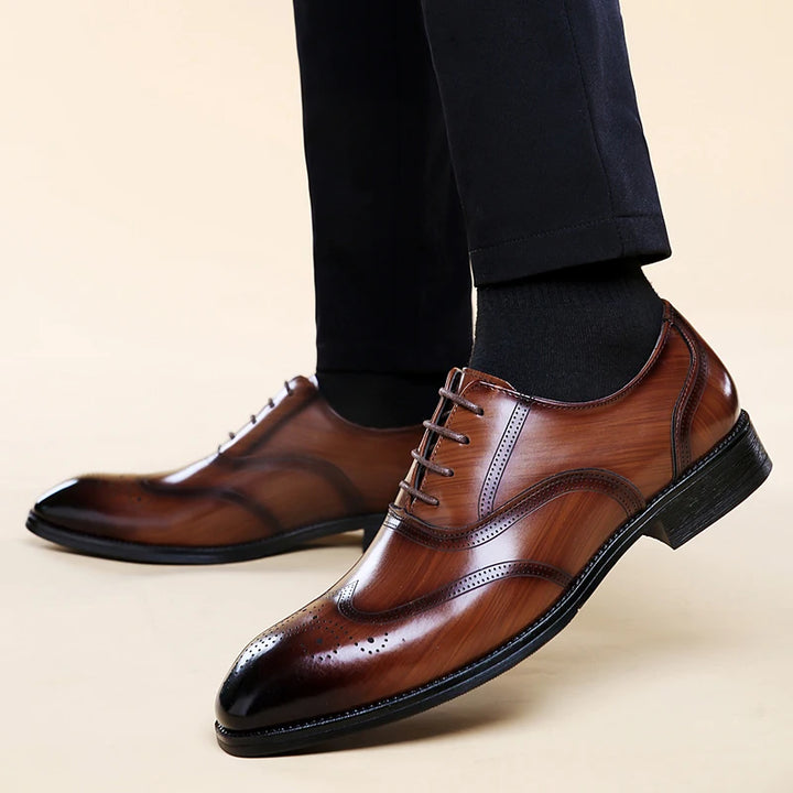 Masken Genuine Leather Oxfords