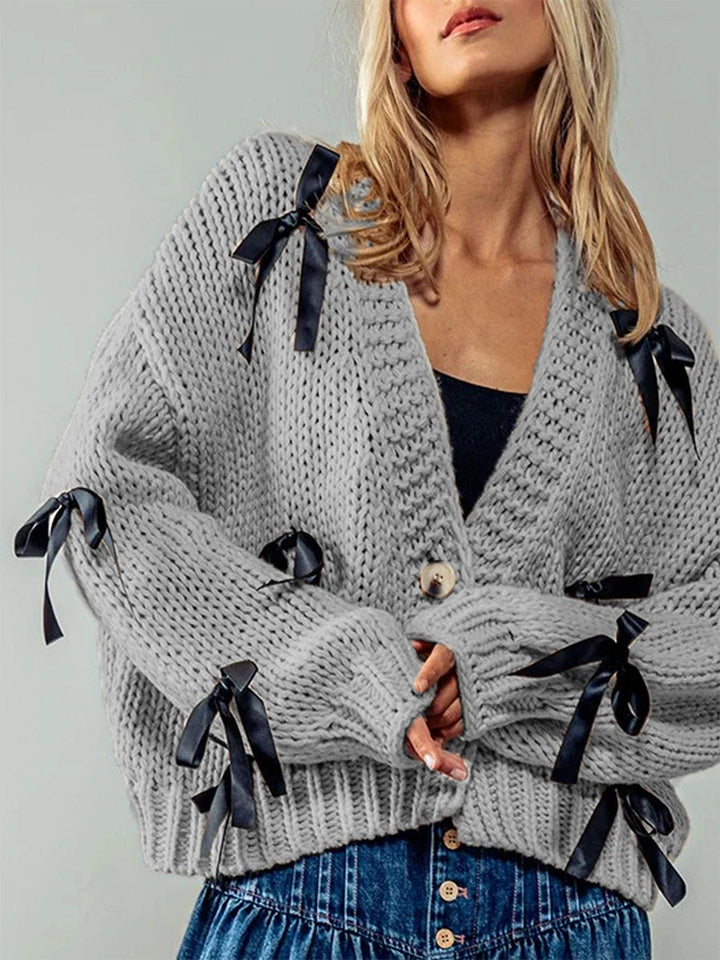 Sasha Bow Cardigan