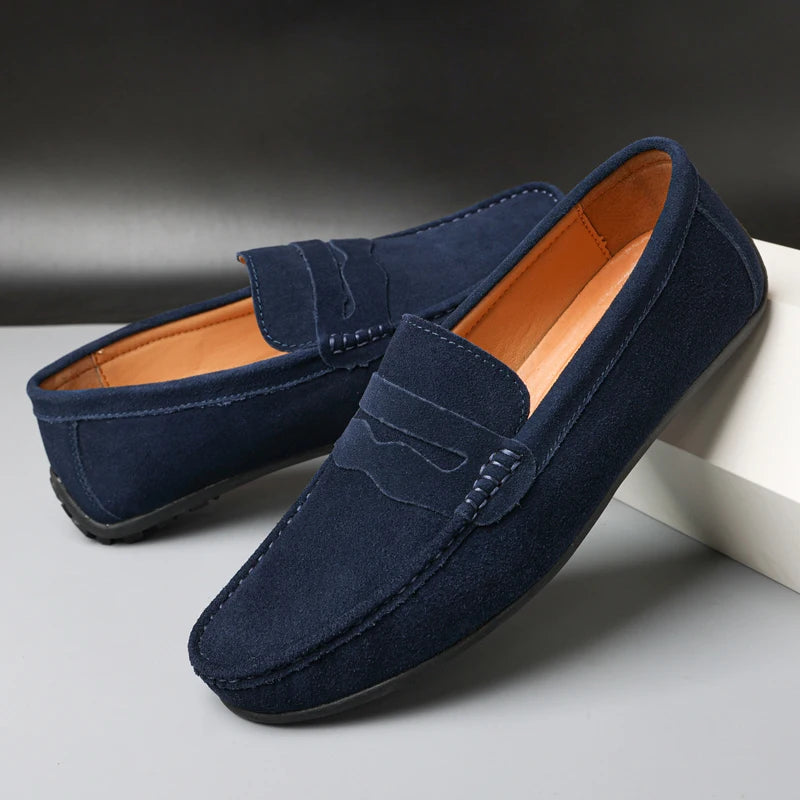 Lascar Genuine Suede Loafers