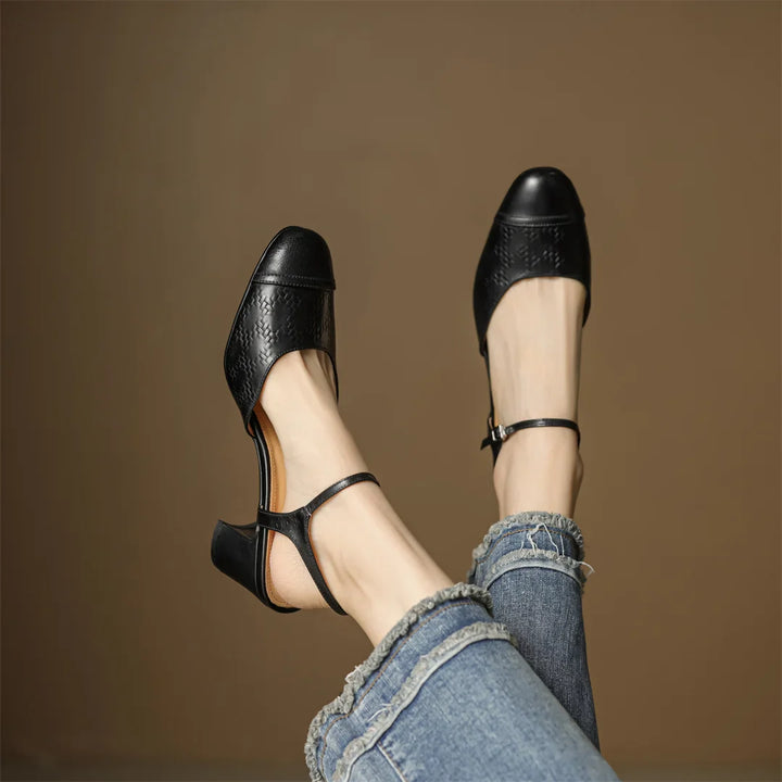 Alina Genuine Leather Pumps