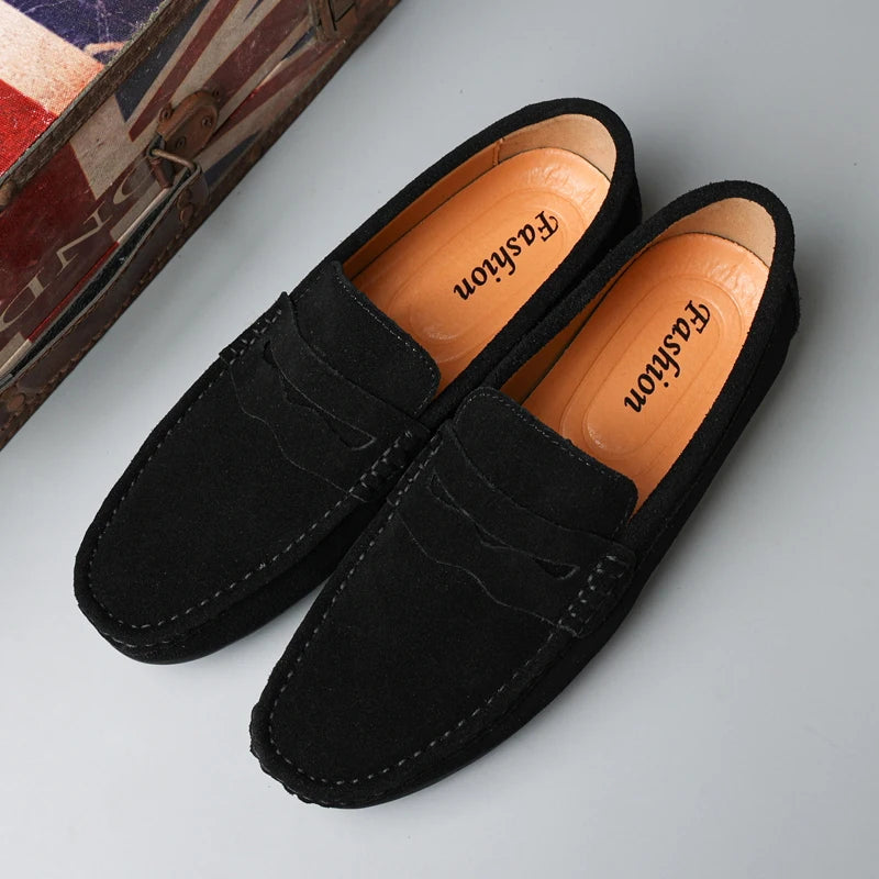 Lascar Genuine Suede Loafers