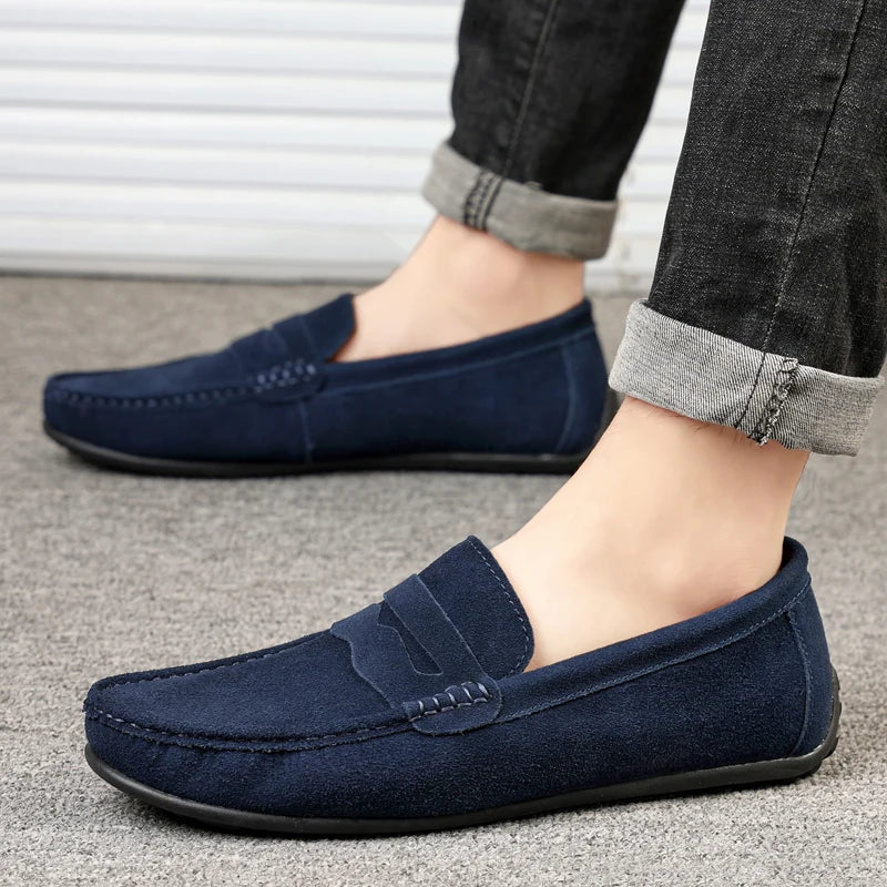 Lascar Genuine Suede Loafers