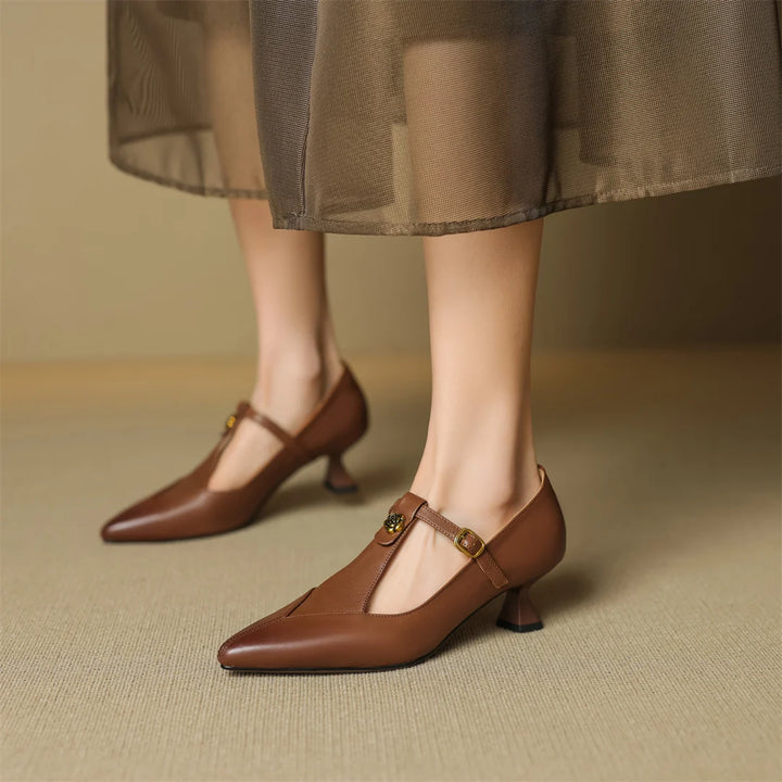 Cressa Genuine Leather Heels