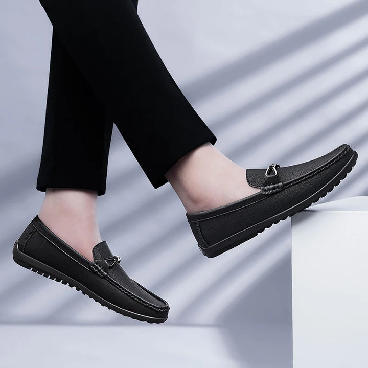 Vaquer Genuine Leather Loafers