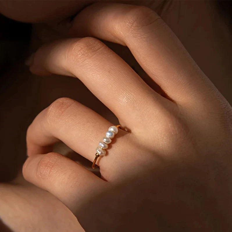 Aurea Pearl Ring