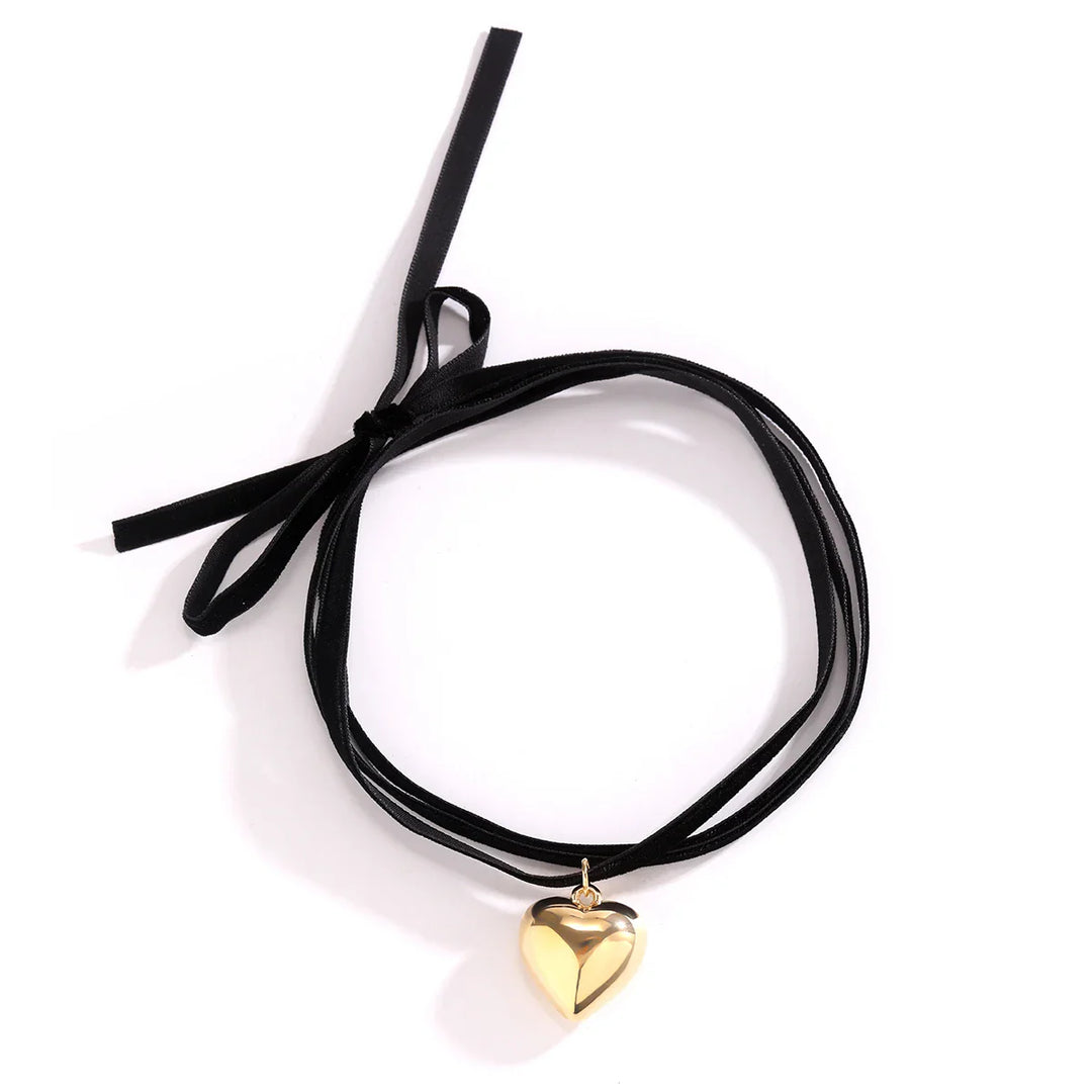 Velvet Heart Necklace