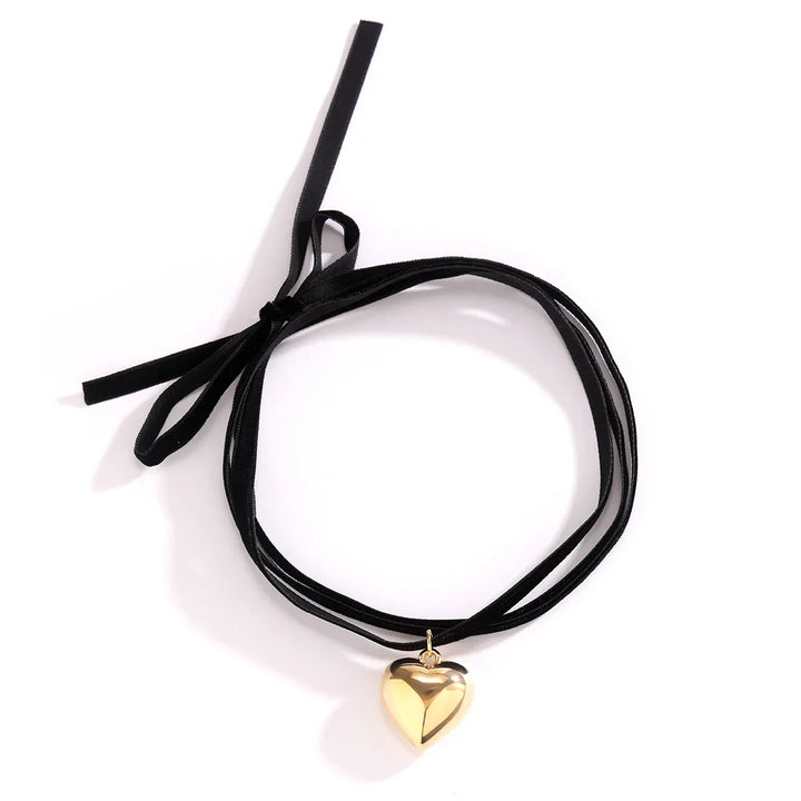 Velvet Heart Necklace