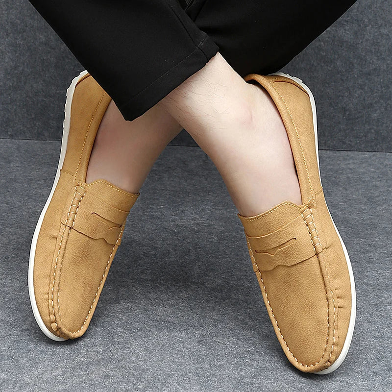 Harson Genuine Leather Loafers