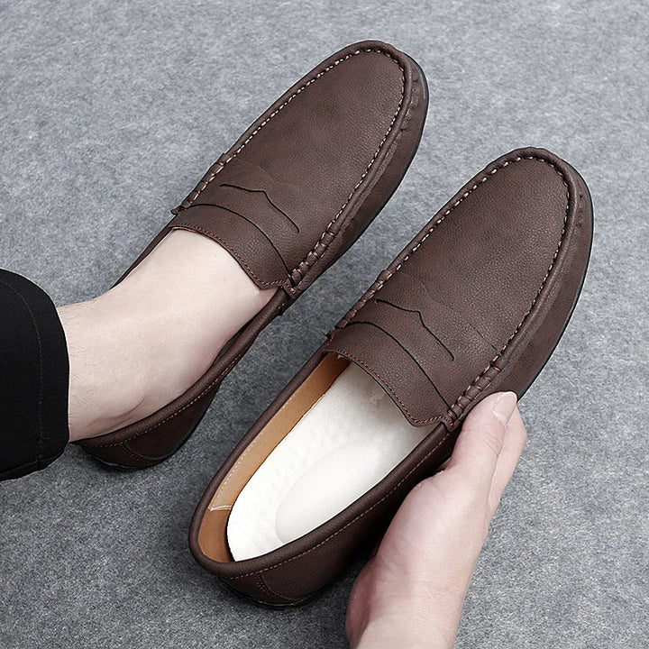 Harson Genuine Leather Loafers