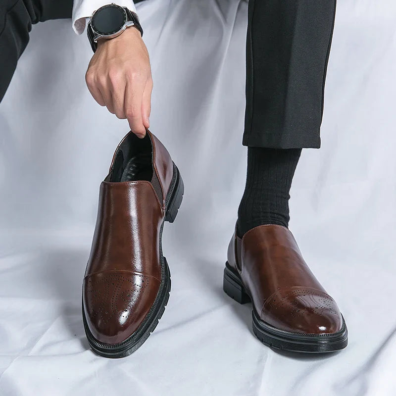 Montel Genuine Leather Shoes
