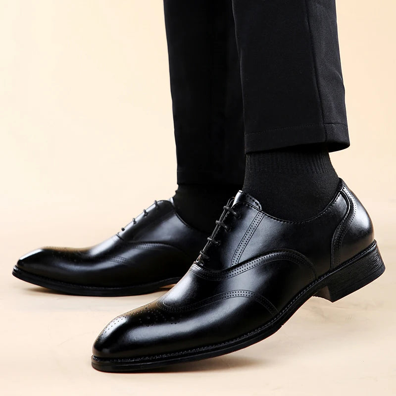 Masken Genuine Leather Oxfords