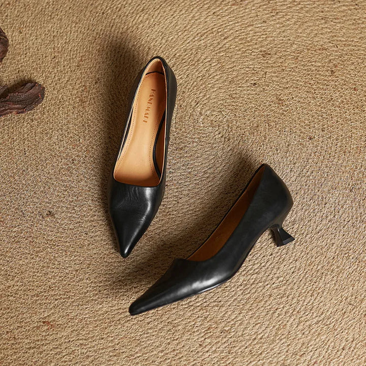 Mira Genuine Leather Heels