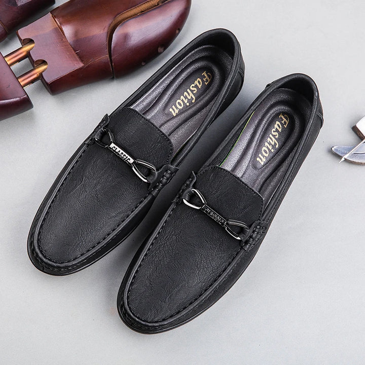 Vaquer Genuine Leather Loafers