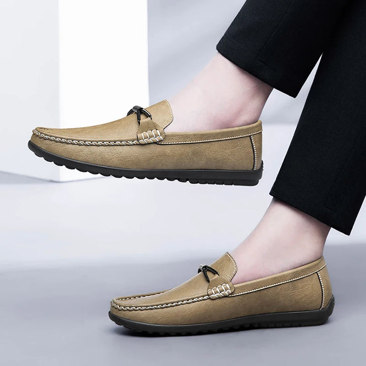 Vaquer Genuine Leather Loafers