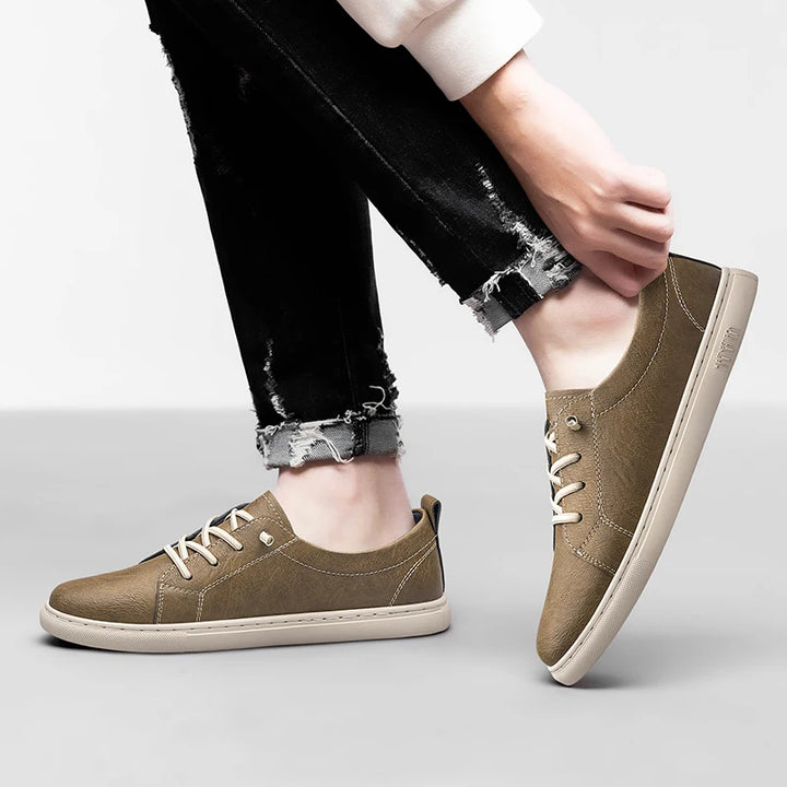 Maser Genuine Leather Sneakers