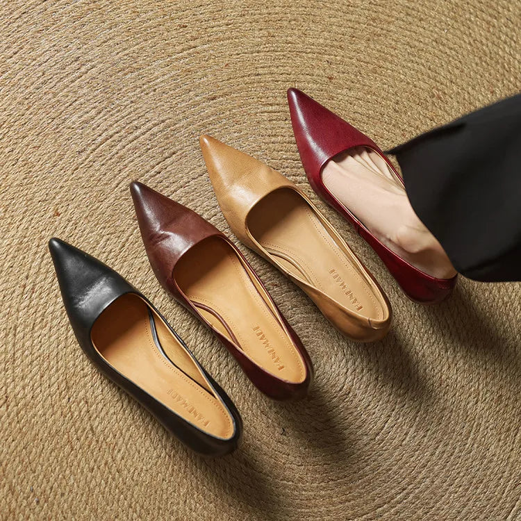 Mira Genuine Leather Heels